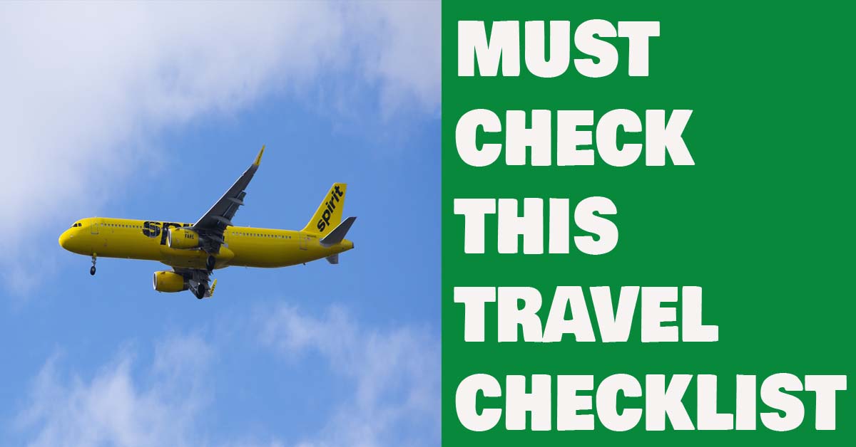 international travel checklist